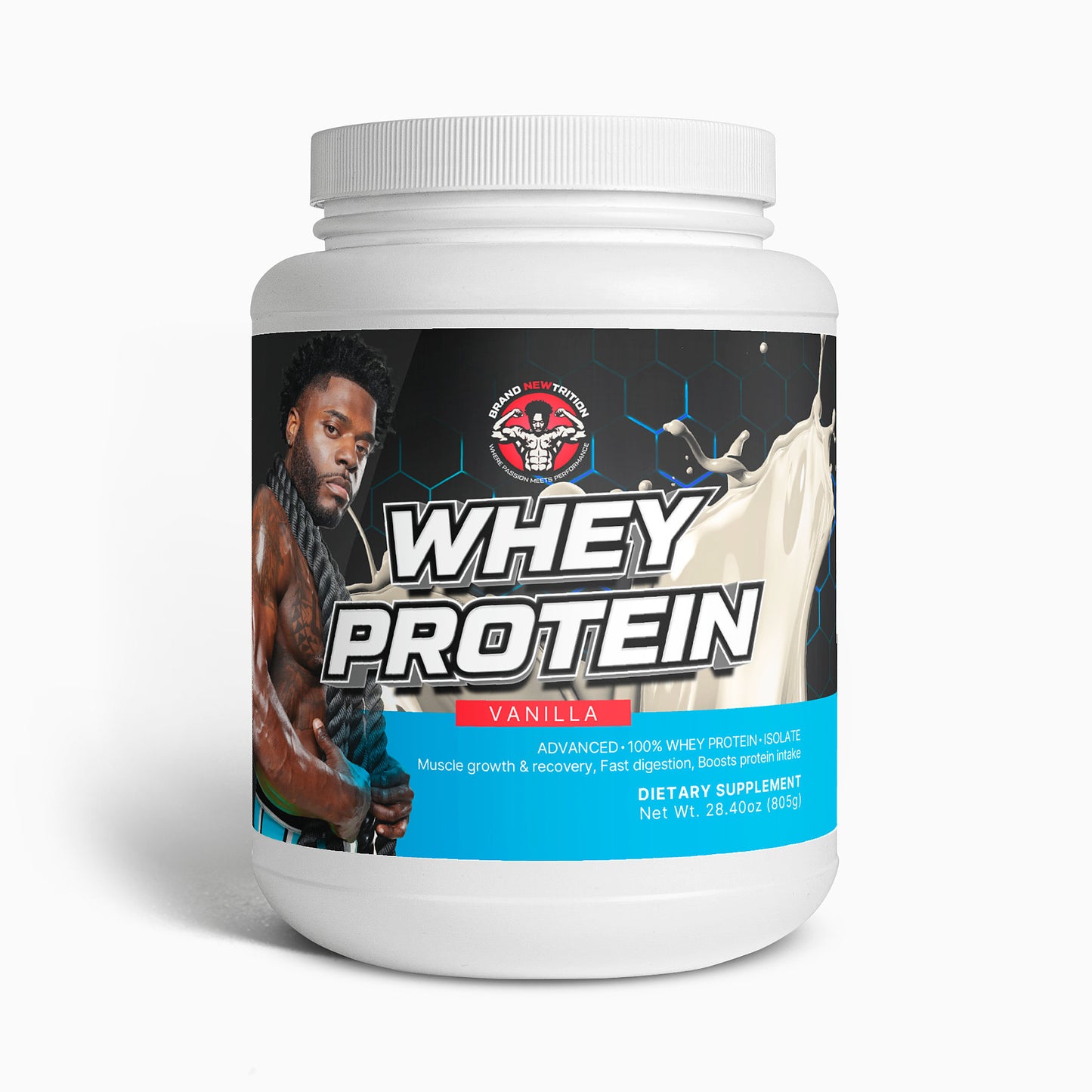 100% Whey Protein Isolate (Vanilla)