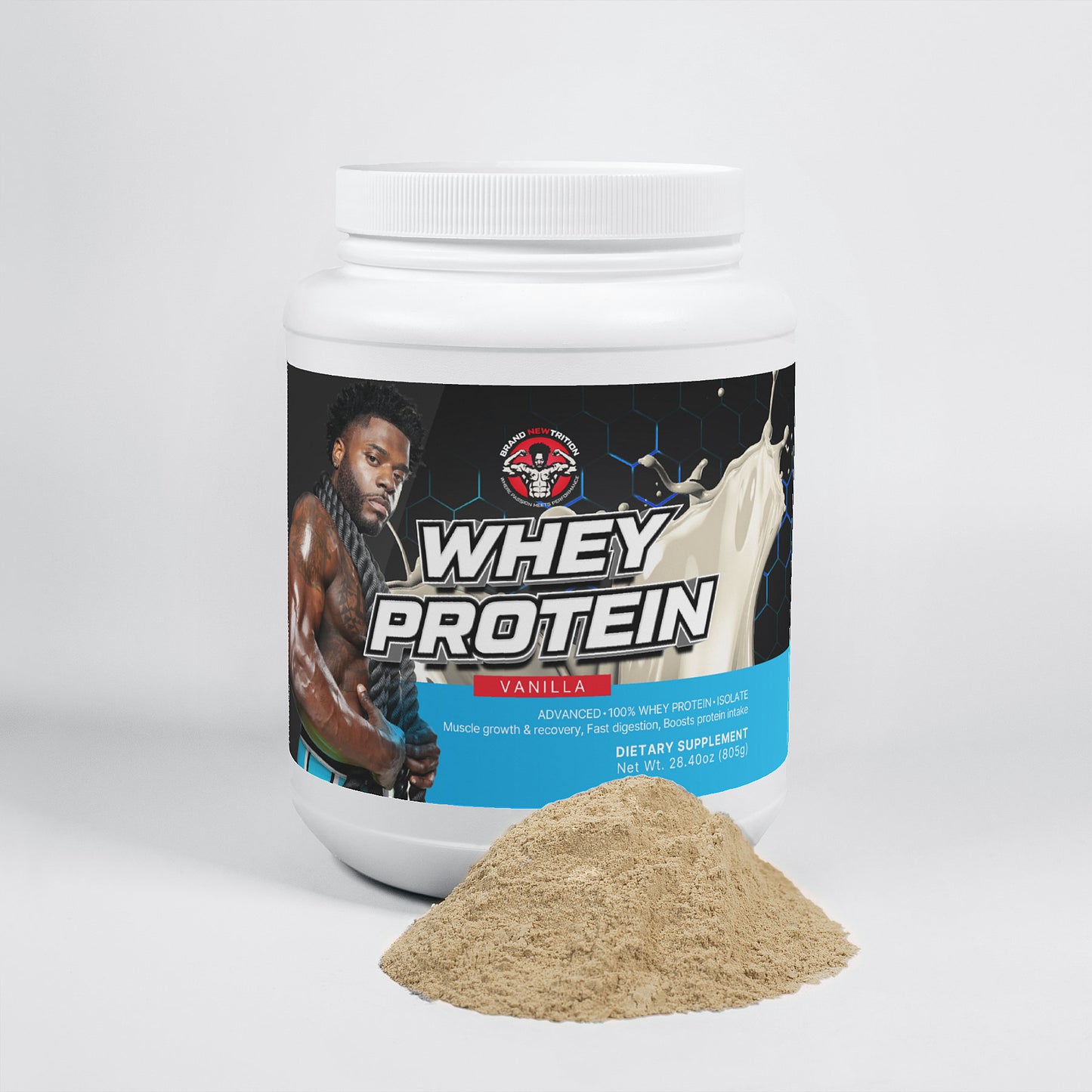 100% Whey Protein Isolate (Vanilla)