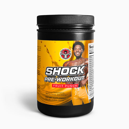 Shock Pre-Workout Powder (Fruit Punch)