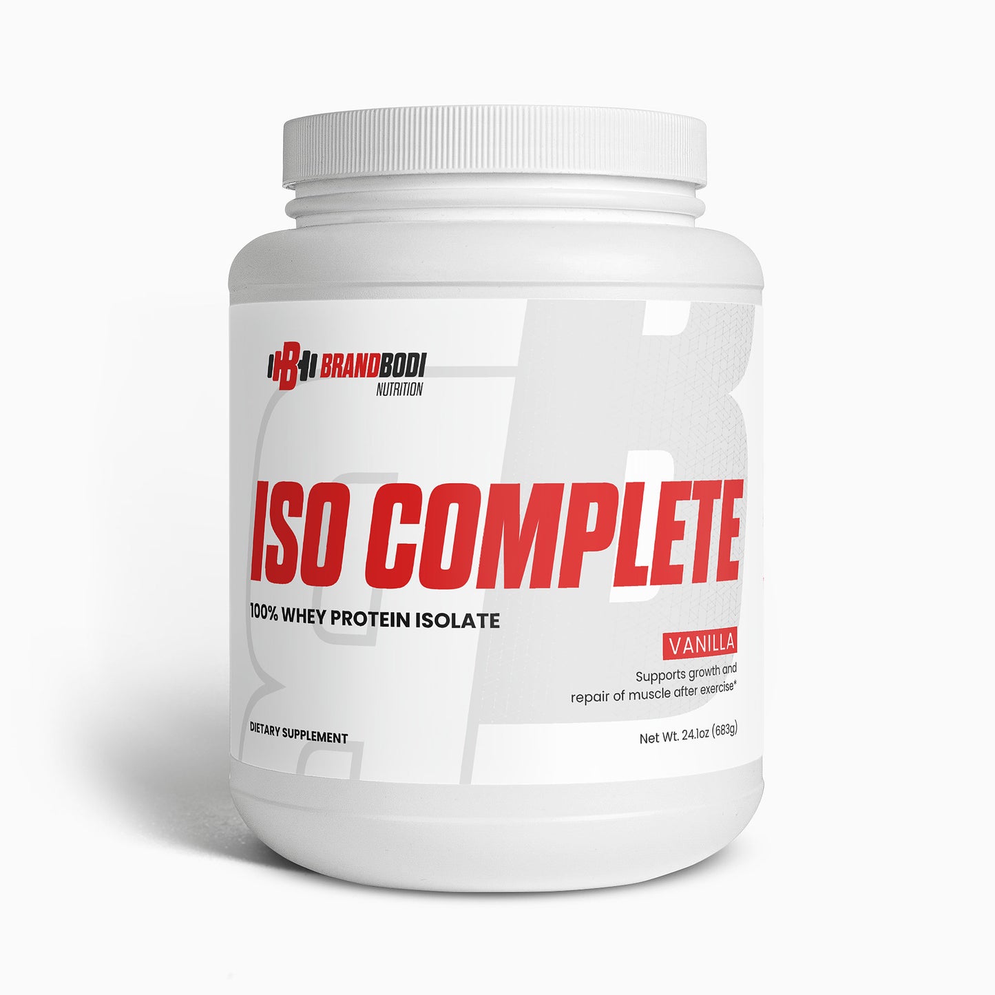 ISO COMPLETE - 100% Whey Protein Isolate (Vanilla)