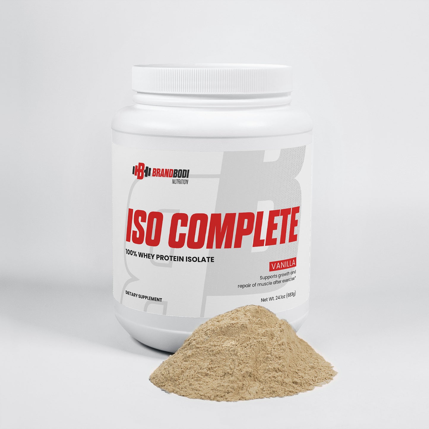 ISO COMPLETE - 100% Whey Protein Isolate (Vanilla)