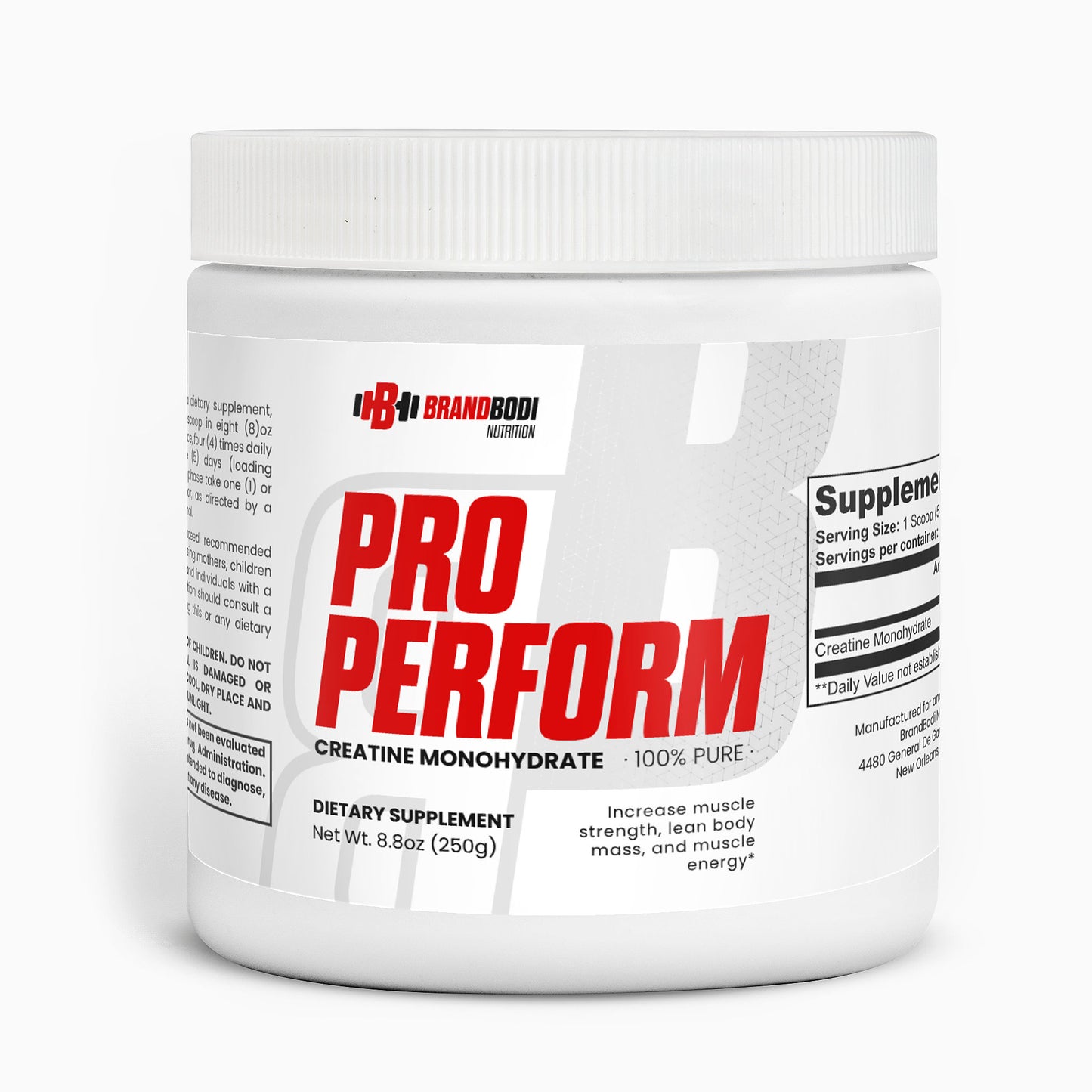 Pro Perform - Creatine Monohydrate