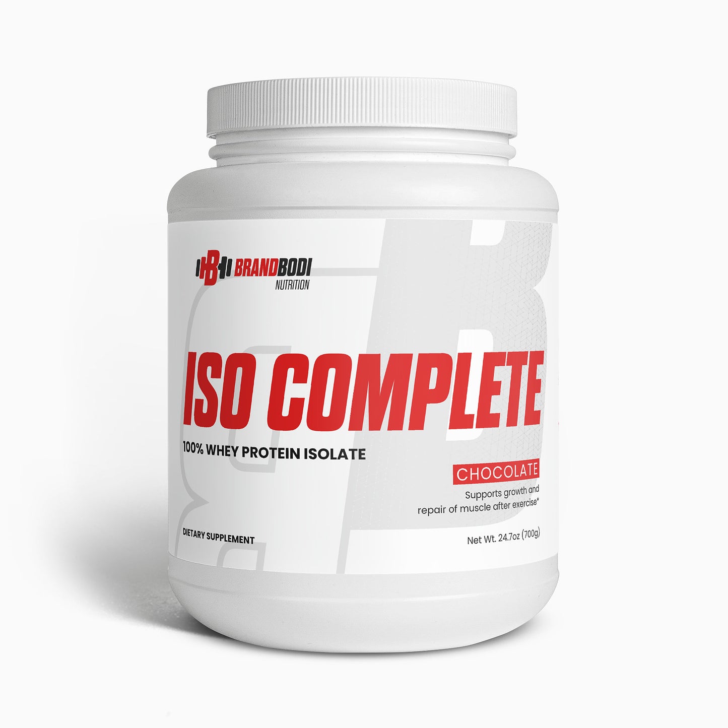 ISO COMPLETE - 100% Whey Protein Isolate (Chocolate)