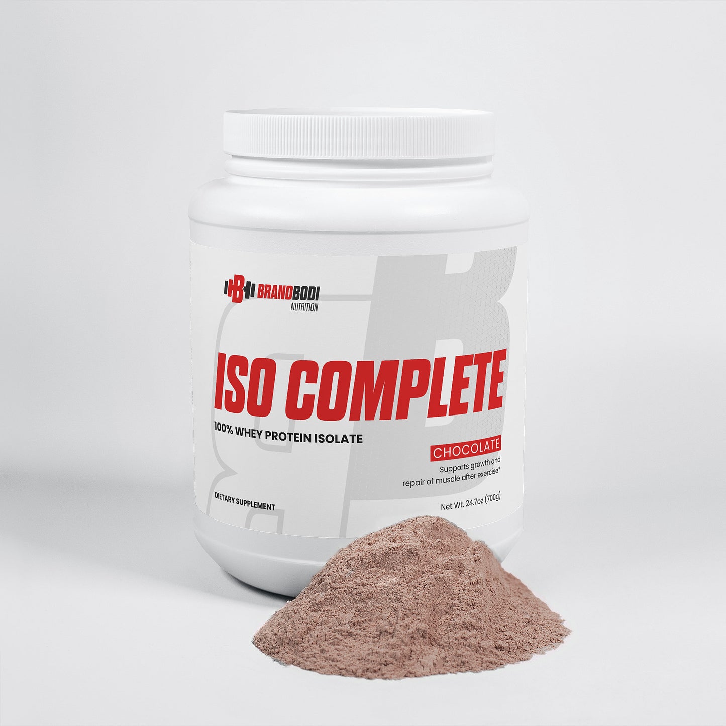 ISO COMPLETE - 100% Whey Protein Isolate (Chocolate)