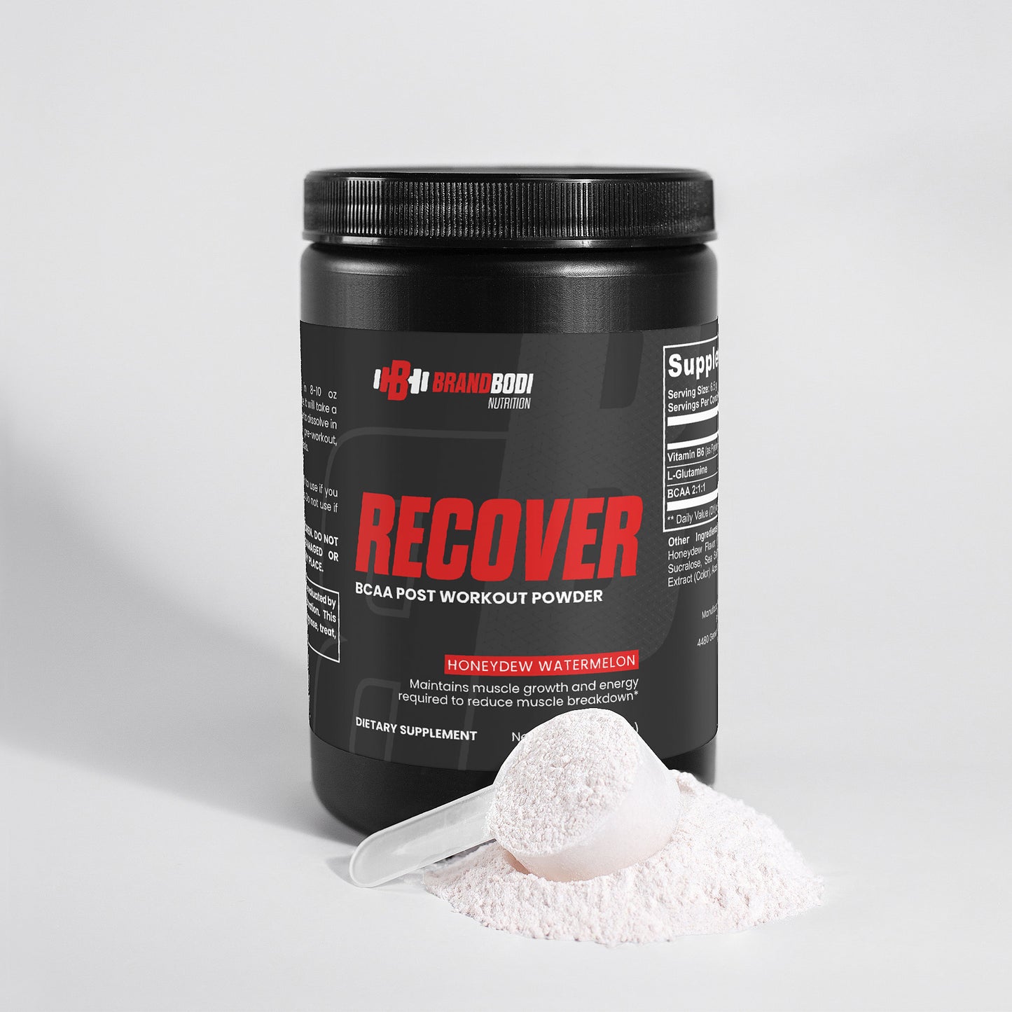 Recover - BCAA Post Workout Powder (Honeydew/Watermelon)