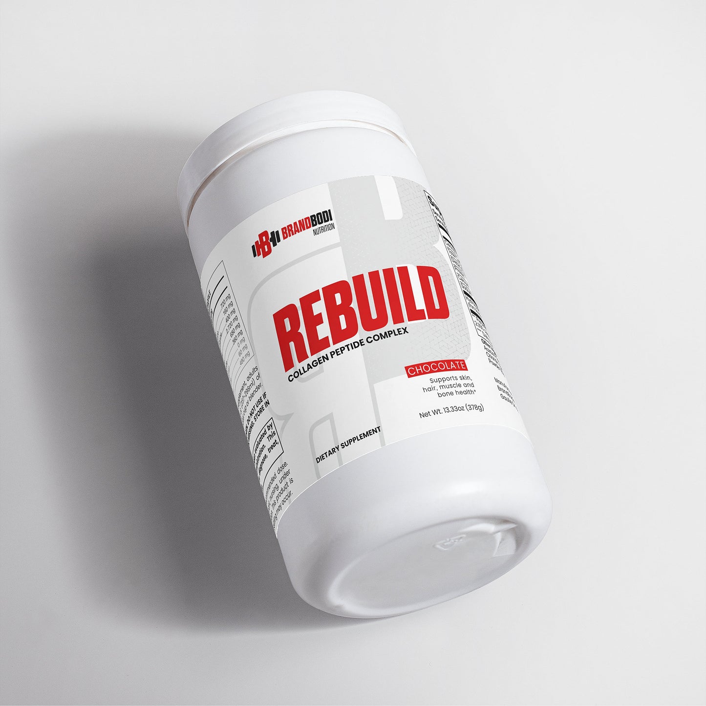 REBUILD - Grass-Fed Collagen Peptides Powder (Chocolate)