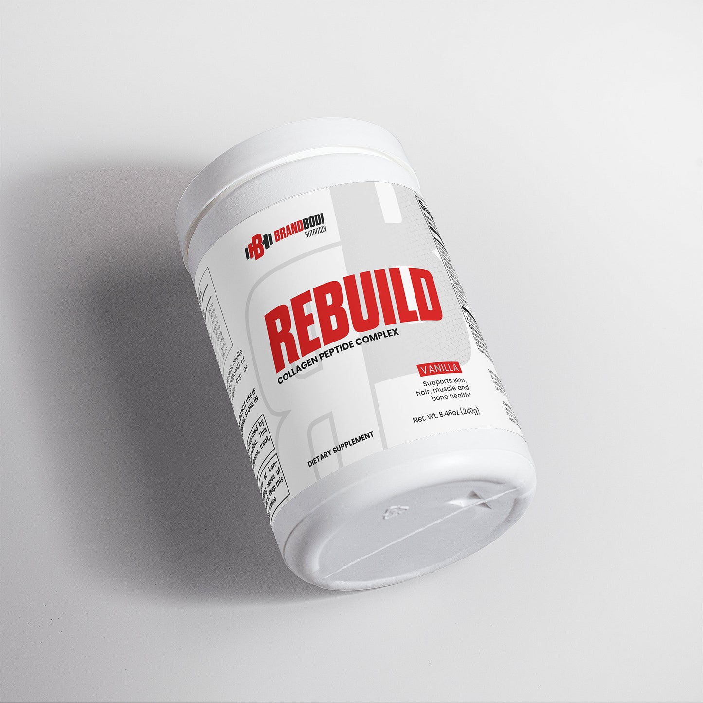 REBUILD - Grass-Fed Collagen Peptides Powder (Vanilla)