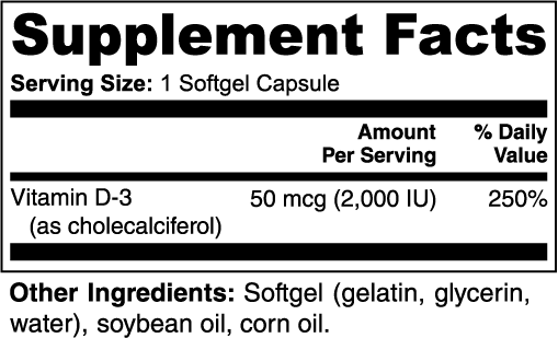 D3 Essential - Vitamin D Support