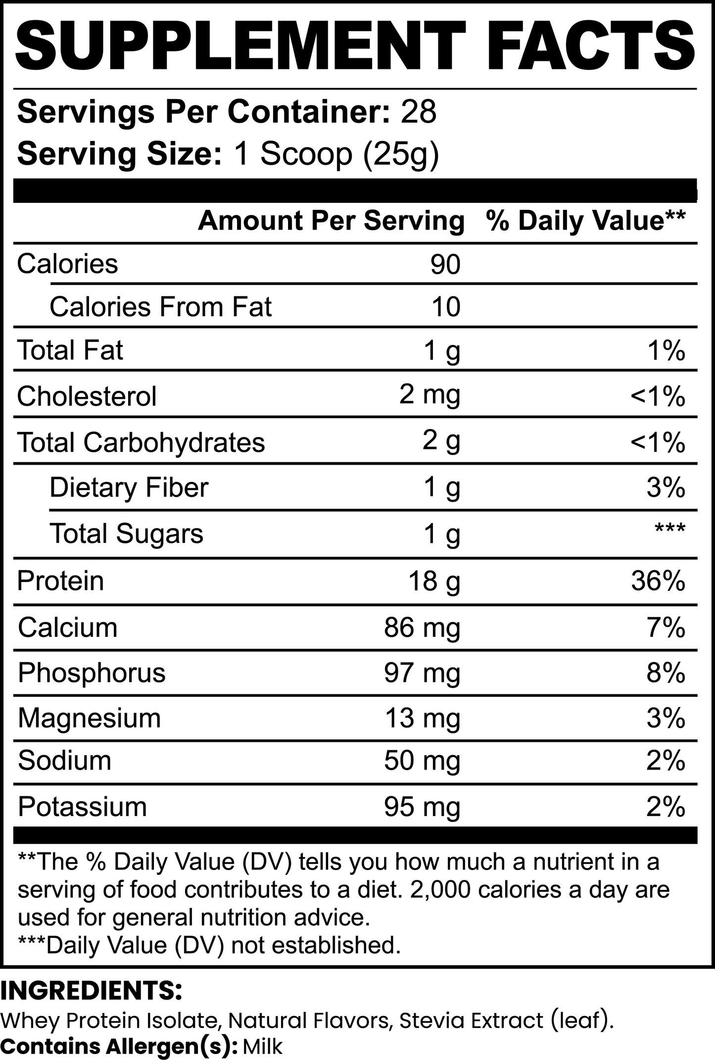 ISO COMPLETE - 100% Whey Protein Isolate (Chocolate)