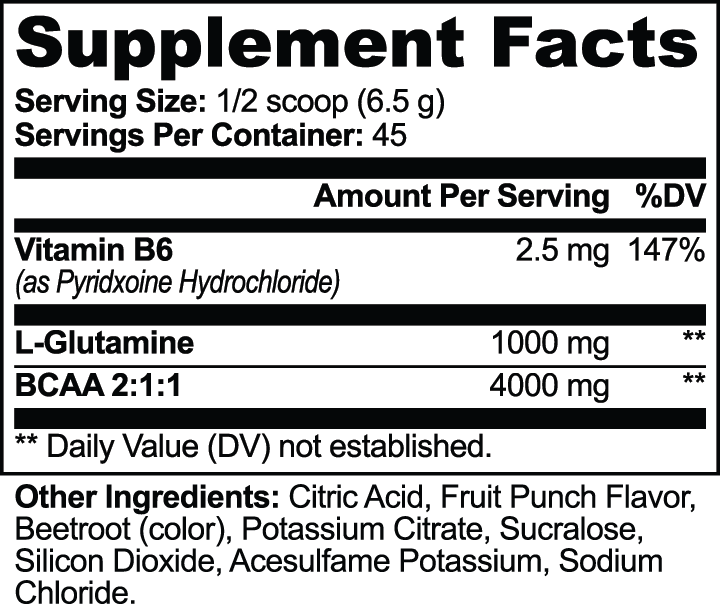 BCAA Blast (Fruit Punch)