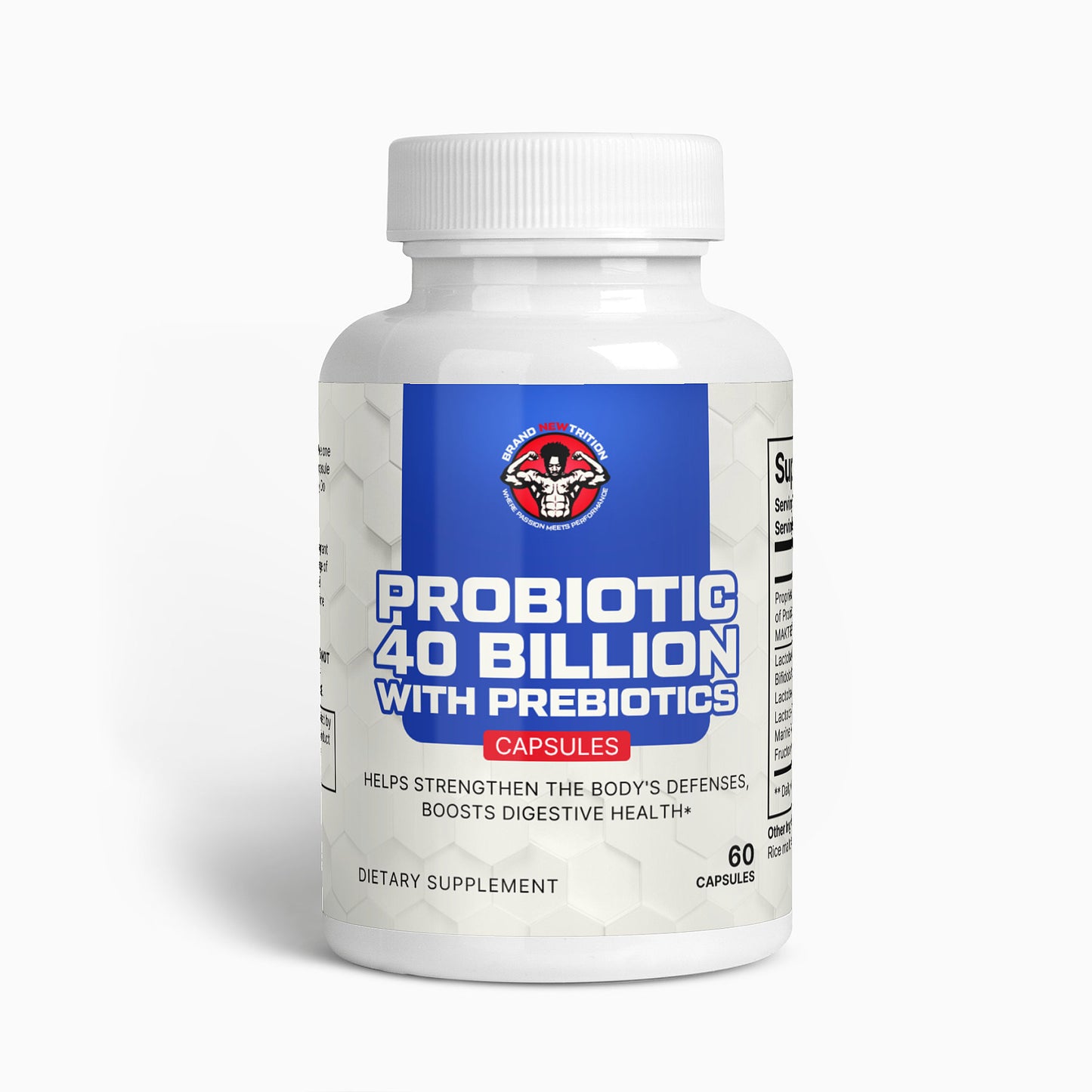Probiotic 40 Billion with Prebiotics