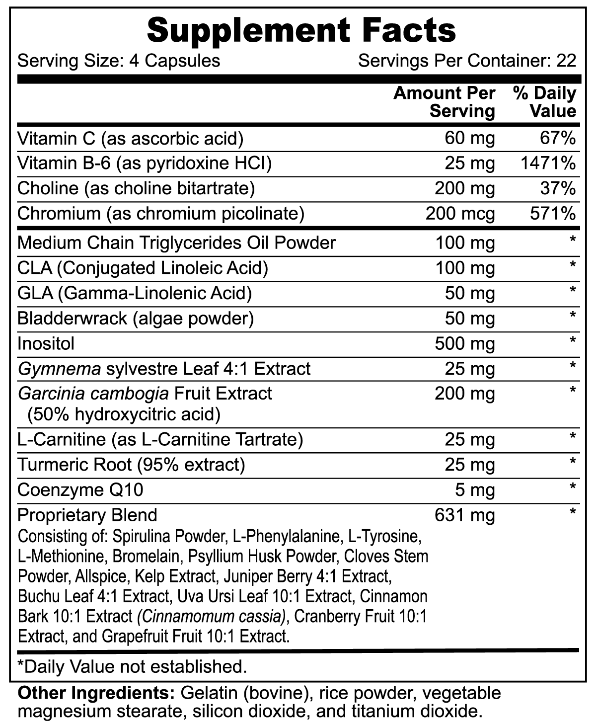 Super Snatched Extreme Fat Burner